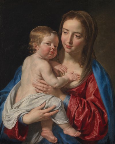 Maria ja lapsi tekijältä Philippe de Champaigne
