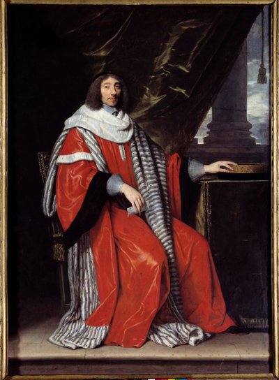 Jean Antoine de Mesmen täyspitkä muotokuva tekijältä Philippe de Champaigne