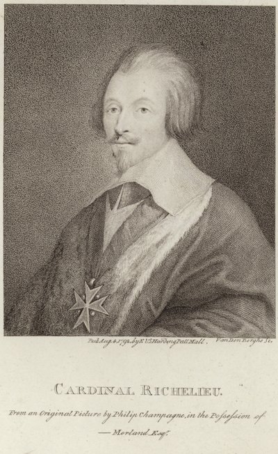 Kardinaali Richelieun muotokuva tekijältä Philippe de Champaigne