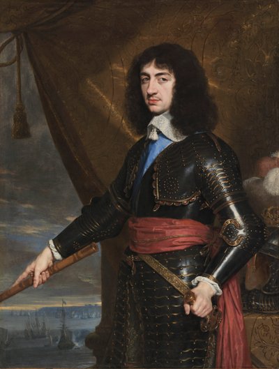 Englannin kuninkaan Kaarle II:n muotokuva tekijältä Philippe de Champaigne