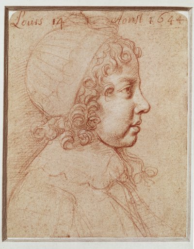 Muotokuva Ludvig XIV:stä lapsena ... tekijältä Philippe de Champaigne