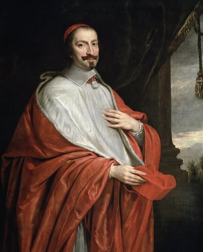 Kardinaali Jules Mazarinin muotokuva (öljy kankaalle tekijältä Philippe de Champaigne