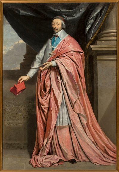Kardinaali Richelieun muotokuva tekijältä Philippe de Champaigne