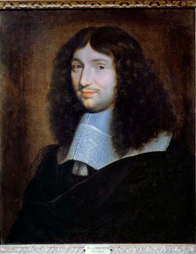 Ludvig XIV:n rahoitusintendantin Jean Baptiste (Jean-Baptiste) Colbertin (1619-1683) oletettu muotokuva”” Philippe De Champaignen (1602-1674) maalaus. Reims, Musee Des Beaux Arts - Miehen muotokuva, jonka oletetaan olevan Jean Baptiste (Jean-Baptiste) Colb tekijältä Philippe de Champaigne