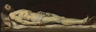 Kuollut Kristus käärinliinansa päällä tekijältä Philippe de Champaigne