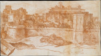 Ansicht von Jerusalem mit dem Tempel Salomos tekijältä Philippe de Champaigne