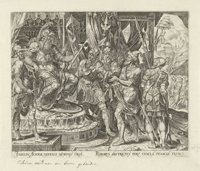 Achior per Holofernes Història de Judit i Holofernes (títol de la sèrie) acabat tekijältä Philips Galle