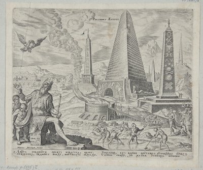 Egyptin pyramidit tekijältä Philips Galle