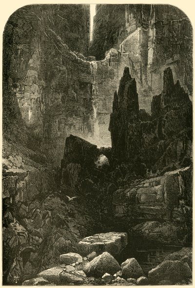 "Grand Cañonin seinät", 1874. tekijältä Phineas F. Annin