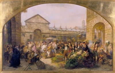 "Covent Garden Market", 1864 tekijältä Phoebus Levin