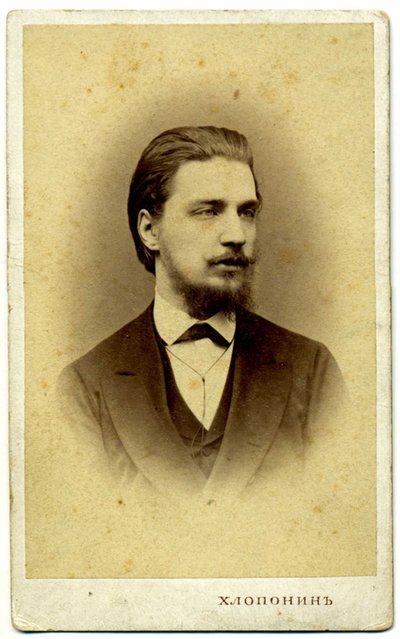 Aleksanteri Sergejevitš Buturlin 1845-1916, 1872 tekijältä Photo studio Alexander Khloponin