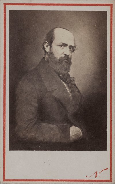 Henri Murgerin muotokuva 1822-1861, 1861. tekijältä Photo studio Nadar.