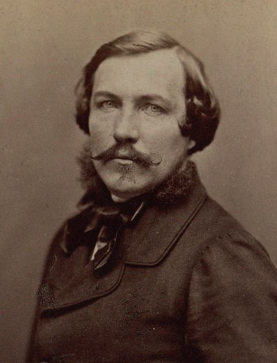 Pianisti ja säveltäjä Alfred Quidantin muotokuva 1815-1893, n. 1870. tekijältä Photo studio Nadar.