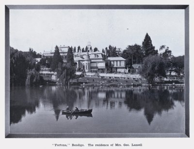 "Fortuna", Bendigo, rouva George Lansellin asuinpaikka (m/v kuva) tekijältä Photographer Australian