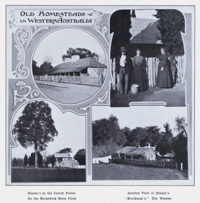 Vanhat kotitilat Länsi-Australiassa (m/w kuva) tekijältä Photographer Australian