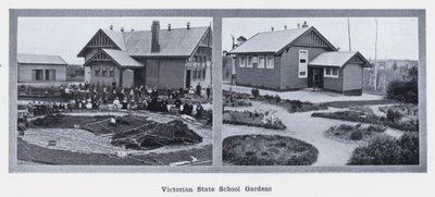 Victorian State School Gardens (m/w kuva) tekijältä Photographer Australian
