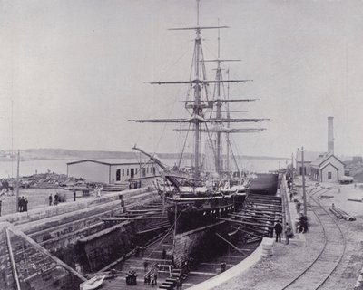 Kanada: HMS "Canada" (m/w kuva) tekijältä Photographer Canadian