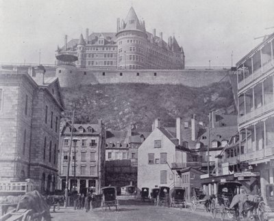 Kanada: Chateau Frontenac, Quebec (m/w kuva) tekijältä Photographer Canadian