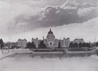 Parlamenttirakennukset, Victoria, Brittiläinen Kolumbia (m/v kuva) tekijältä Photographer Canadian
