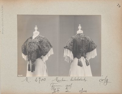 Albumisivu: House of Worth, Jacket tekijältä Photographer French
