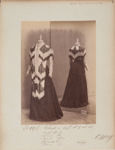 Albumisivu: House of Worth, Shoulder Cape tekijältä Photographer French