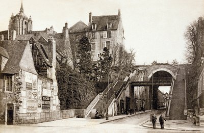 Le Mans, Ranska, n. 1900 (m/w valokuva) tekijältä Photographer French