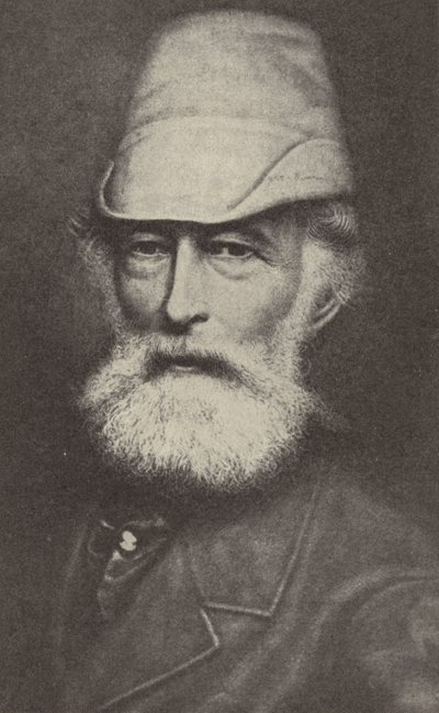 Alfred Krupp, saksalainen teollisuusmies, joka perusti Kruppin tehtaan Esseniin (m/v kuva) tekijältä Photographer German