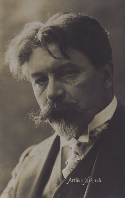Arthur Nikisch, unkarilainen kapellimestari (m/v kuva) tekijältä Photographer German