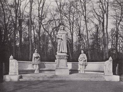 Monument In The Siegesallee, vaaliruhtinas Friedrich I (m/v kuva) tekijältä Photographer German
