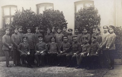 Ryhmä Saksan armeijan upseeria (m/w kuva) tekijältä Photographer German