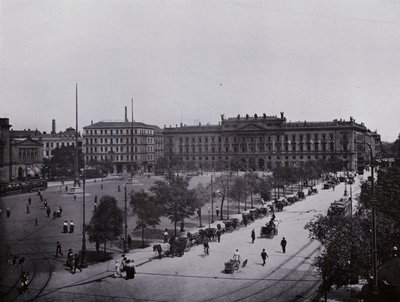 Leipzig: Augustusplatz (m/w kuva) tekijältä Photographer German