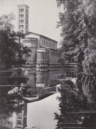 Potsdam, Friedenskirche (m/w kuva) tekijältä Photographer German