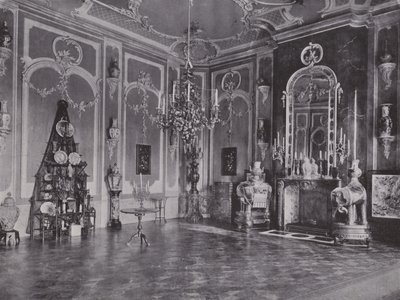 Potsdam, Uusi palatsi, Japanilainen salonki (m/w kuva) tekijältä Photographer German