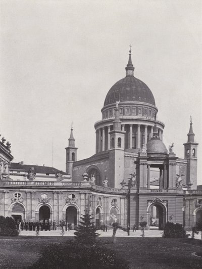 Potsdam, Stadtschloss, Fortunaportal ja St Nikolaikirche (m/v kuva) tekijältä Photographer German