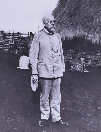 Robert Koch, saksalainen lääkäri ja bakteriologi, Afrikassa tekijältä Photographer German