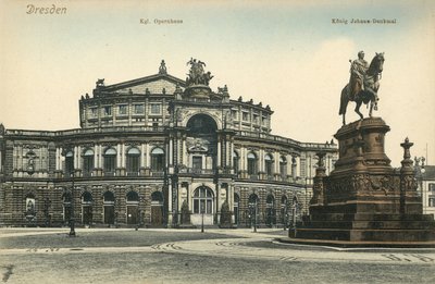 Oopperatalo, Dresden (värikuva) tekijältä Photographer German