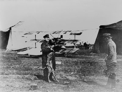 Red Baron ja hänen koiransa (m/w kuva) tekijältä Photographer German