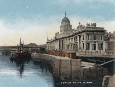 Custom House, Dublin (värikuva) tekijältä Photographer Irish