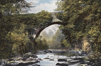 Irlanti: Dargle Bridge, County Wicklow (värillinen kuva) tekijältä Photographer Irish