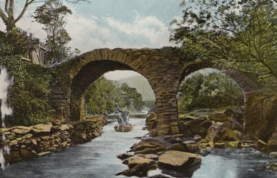 Etelä-Irlanti: Old Weir Bridge (Shooting the Rapids), Killarney (värillinen kuva) tekijältä Photographer Irish