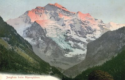 Alpenglow, Jungfrau, Sveitsi (värikuva) tekijältä Photographer Swiss