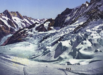 Jungfrau-rautatie Eismeerin asemalla (kuva) tekijältä Photographer Swiss