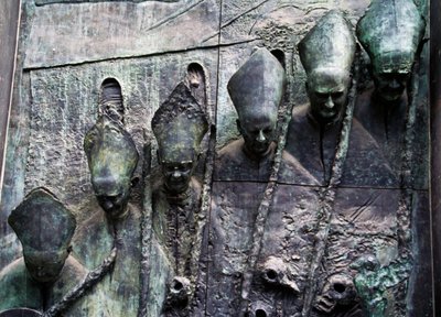 Ljubljanan piispat, Mirsad Begic, Pyhän Nikolauksen katedraali (Stolnica svetega Nikolaja) (1700-luku), Ljubljana, Slovenia. tekijältä Blaise Nicolas Le Sueur