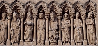 Espanja, Kastilia ja Leon, Santa Marian katedraali, Friisi Vanhan testamentin hahmoilla tekijältä Blaise Nicolas Le Sueur