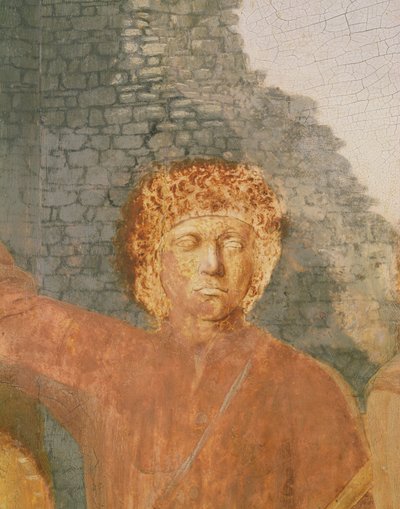 Syntymäkuva, 1470-50 öljy paneelille yksityiskohta 5240:stä tekijältä Piero della Francesca