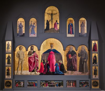 Armon polyptyykki on teos tekijältä Piero della Francesca