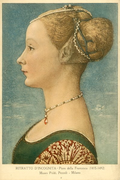 Tuntemattoman naisen muotokuva tekijältä Piero della Francesca