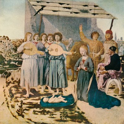 Syntymä, c1470, 1911 tekijältä Piero della Francesca