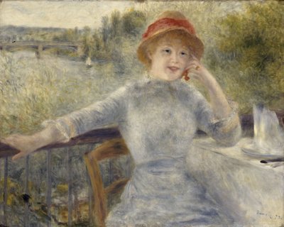 Alphonsine Fournaise tekijältä Pierre-Auguste Renoir