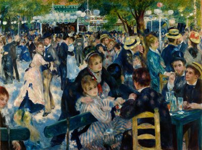 Tanssi Le Moulin de la Galettessa tekijältä Pierre-Auguste Renoir